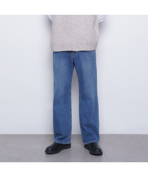 THE-ABON(エイボン)の「M150 ash basic denim(デニムパンツ・メンズ・その他・M/S/L)」の2枚目の写真