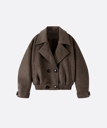U:UME（ユーム）の「Cropped Double Button Short Coat（その他アウター）」