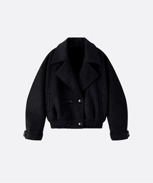 U:UME（ユーム）の「Cropped Double Button Short Coat（その他アウター）」