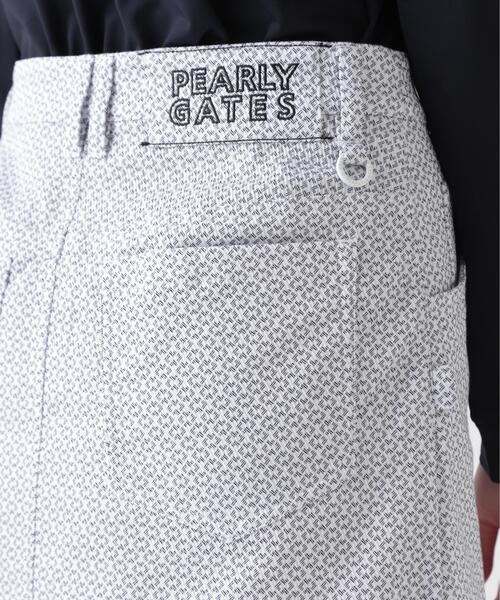PEARLY GATES(パーリーゲイツ)の「【PEARLY GATES】PGisPG 変形ダイヤ柄C/Peストレッチカルゼ(スカート・レディース・ホワイト系その他・X-SMALL/MEDIUM/SMALL/LARGE)」の8枚目の写真