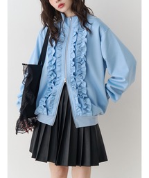 jouetie | ルーズフリルトラックジャケット【セットアップ対応】(ジャージ)