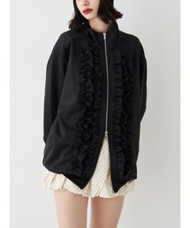 jouetie | ルーズフリルトラックジャケット【セットアップ対応】(ジャージ)