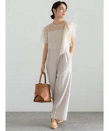 Te chichi | 【セレモニーアイテム】2タックベアオールインワン（セットアップ可）(サロペット/オーバーオール)