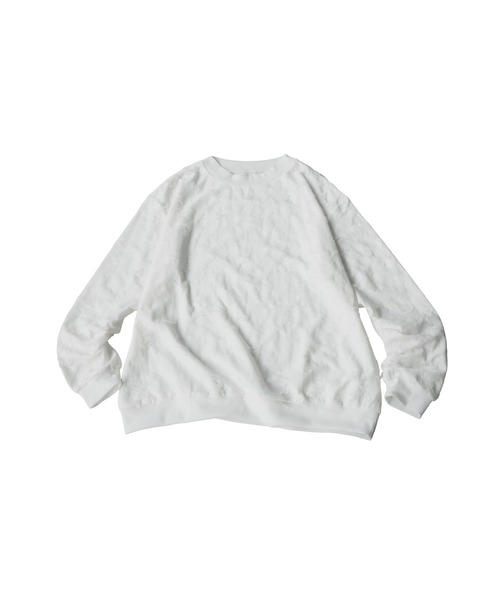 antiqua(アンティカ)の「ダメージ風 トップス(Tシャツ/カットソー・レディース・ブラック/ホワイト/ダークグレー・ONESIZE)」の18枚目の写真