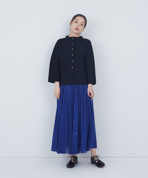 ADIEU TRISTESSE（アデュートリステス）の「コットンチュールスカート（スカート・レディース・ブラック/ブルー/グレー・M/L）」の17枚目の写真