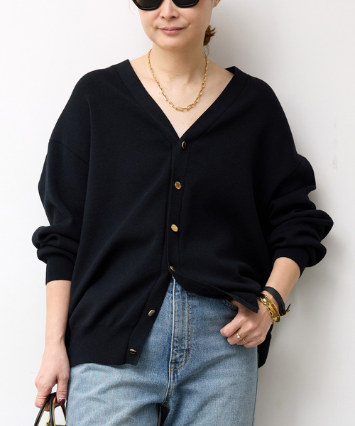 Deuxieme Classe（ドゥーズィエムクラス）の「Heart rich カーディガン（カーディガン/ボレロ・レディース・ブラック・FREE）」の3枚目の写真