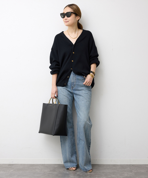 Deuxieme Classe（ドゥーズィエムクラス）の「Heart rich カーディガン（カーディガン/ボレロ・レディース・ブラック・FREE）」の9枚目の写真