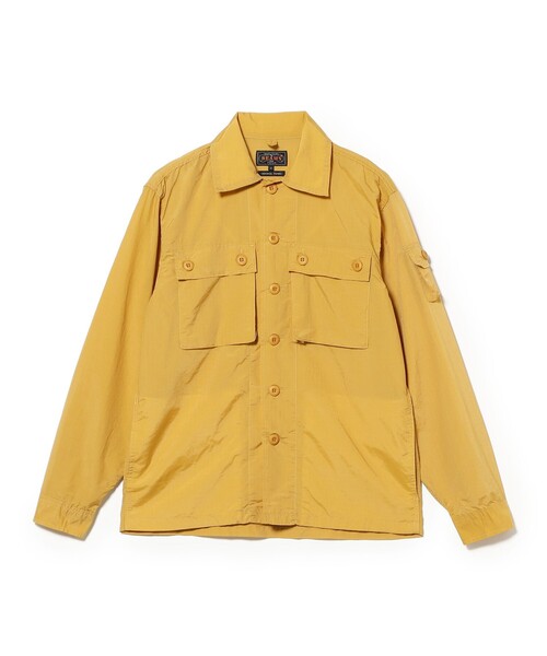 BEAMS PLUS(ビームスプラス)の「MIL SHT-JAC NYCO Rip stop Pigment Dye(ブルゾン・メンズ・グリーン/ブルー/イエロー/オレンジ・X-LARGE/LARGE/MEDIUM/SMALL)」の17枚目の写真