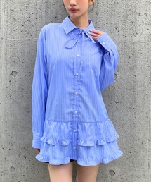3.3 Field Trip （3.3フィールドトリップ）の「3.3 Field Trip／ティアードヘムシャツワンピース（ワンピース）」