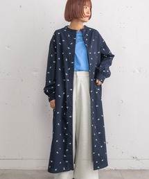 POU DOU DOU | クローバープリントシャツワンピース(ワンピース)