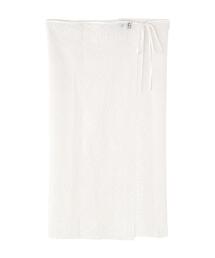 NATURAL BEAUTY BASIC | ◇レーシータブリエ/ラップ/巻きスカート(スカート)