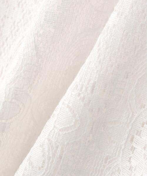 NATURAL BEAUTY BASIC（ナチュラルビューティーベーシック）の「◇レーシータブリエ/ラップ/巻きスカート（スカート・レディース・ホワイト・FREE）」の3枚目の写真