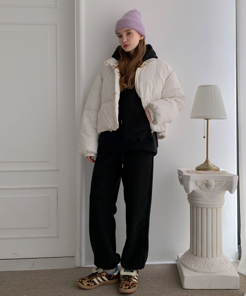 VASCARA（バスカラ）の「[SET] [Napping] Raglan Hoodie+Pants Set Up (3colors)（パーカー・レディース・アイボリー/ブラック/ブラウン・FREE）」の6枚目の写真