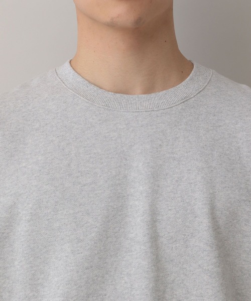 RAGEBLUE（レイジブルー）の「Cropped Color Sweat Crew/クロップドカラー裏毛スウェットクルー（スウェット・メンズ・イエロー/アッシュグレー/ブラック/ライトブルー・MEDIUM/LARGE）」の12枚目の写真