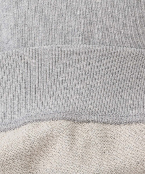 RAGEBLUE（レイジブルー）の「Cropped Color Sweat Crew/クロップドカラー裏毛スウェットクルー（スウェット・メンズ・イエロー/アッシュグレー/ブラック/ライトブルー・MEDIUM/LARGE）」の14枚目の写真