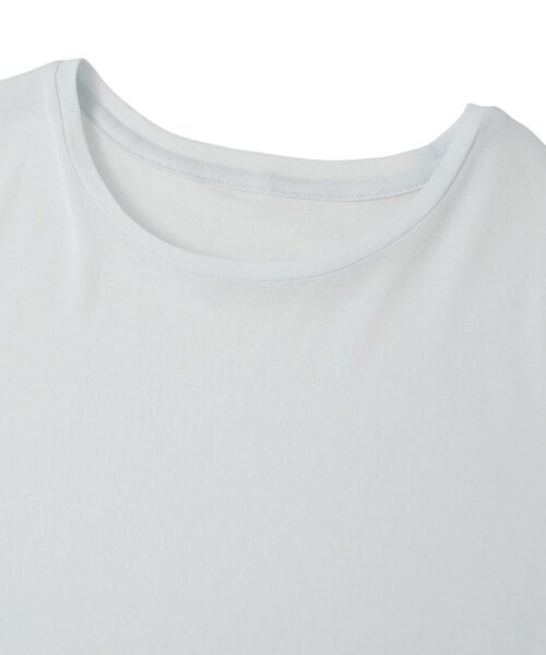 Liesse(リエス)の「シアーロンT(Tシャツ/カットソー・レディース・ホワイト/ブラック/ブルー・FREE)」の10枚目の写真