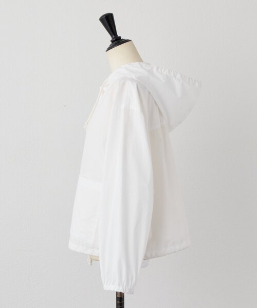 BEARDSLEY（ビアズリー）の「シャツフーディー（シャツ/ブラウス・レディース・グレー/ホワイト・FREE）」の7枚目の写真