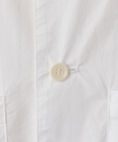 BEARDSLEY（ビアズリー）の「シャツフーディー（シャツ/ブラウス・レディース・グレー/ホワイト・FREE）」の11枚目の写真