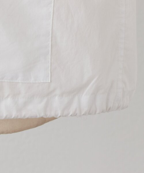 BEARDSLEY（ビアズリー）の「シャツフーディー（シャツ/ブラウス・レディース・グレー/ホワイト・FREE）」の14枚目の写真