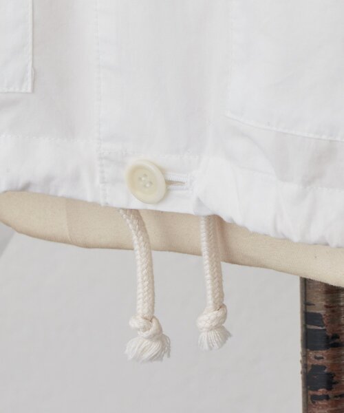 BEARDSLEY（ビアズリー）の「シャツフーディー（シャツ/ブラウス・レディース・グレー/ホワイト・FREE）」の15枚目の写真