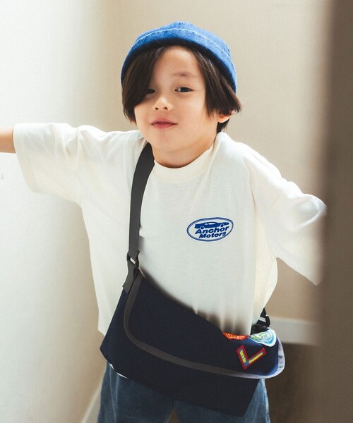 BEAMS mini(ビームスミニ)の「【7/31新規値下げ】BIGスケーター Tシャツ 2026SS(吸水速乾・UVカット)(Tシャツ/カットソー・キッズ・ブルー系その他3/オレンジ/オフホワイト・110/100/90/130/120)」の15枚目の写真
