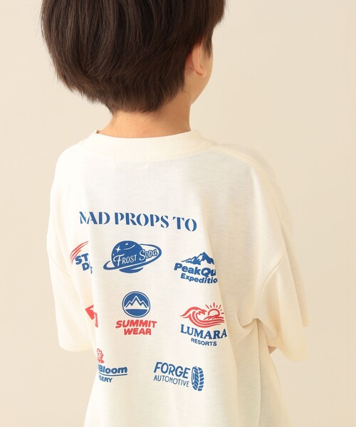 BEAMS mini(ビームスミニ)の「【7/31新規値下げ】BIGスケーター Tシャツ 2026SS(吸水速乾・UVカット)(Tシャツ/カットソー・キッズ・ブルー系その他3/オレンジ/オフホワイト・110/100/90/130/120)」の19枚目の写真