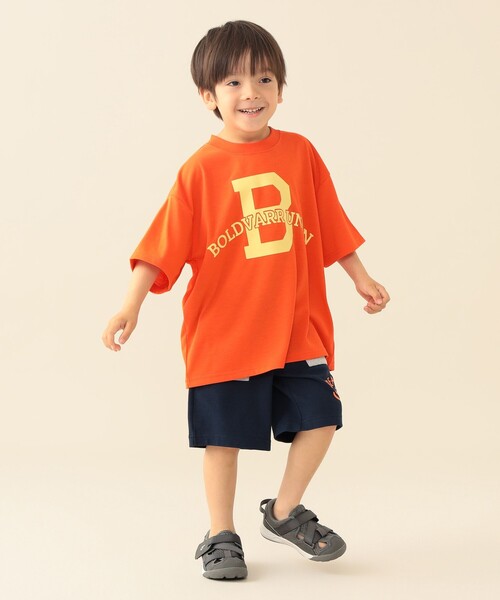 BEAMS mini(ビームスミニ)の「【7/31新規値下げ】BIGスケーター Tシャツ 2026SS(吸水速乾・UVカット)(Tシャツ/カットソー・キッズ・ブルー系その他3/オレンジ/オフホワイト・110/100/90/130/120)」の20枚目の写真