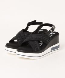 kitson | 【LA kitson】ウェッジソールバックバンドサンダル(サンダル)