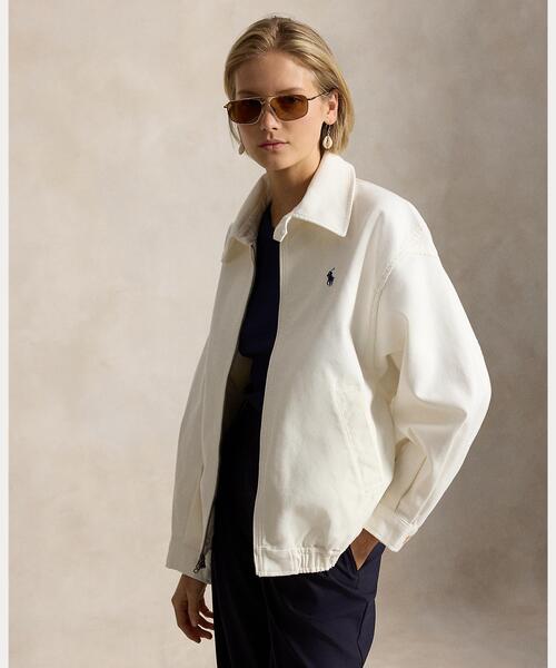 た*ん様 Polo by Ralph Laurenコットンブルゾン ジャケットア ダブルフェイスド コットン ジャケット（ブルゾン）｜POLO RALPH