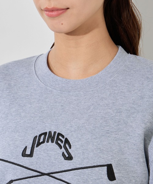 JONES(ジョーンズ)の「【JONESコラボ】フロントロゴ長袖プルオーバー(スウェット・メンズ・グレー/ベージュ・XL/L/M/S)」の13枚目の写真