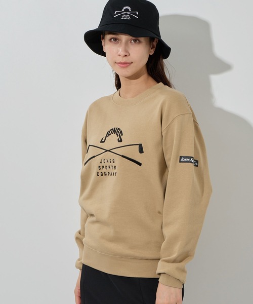 JONES(ジョーンズ)の「【JONESコラボ】フロントロゴ長袖プルオーバー(スウェット・メンズ・グレー/ベージュ・XL/L/M/S)」の19枚目の写真