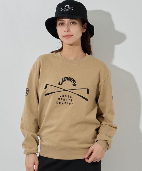 JONES(ジョーンズ)の「【JONESコラボ】フロントロゴ長袖プルオーバー(スウェット・メンズ・グレー/ベージュ・XL/L/M/S)」の20枚目の写真
