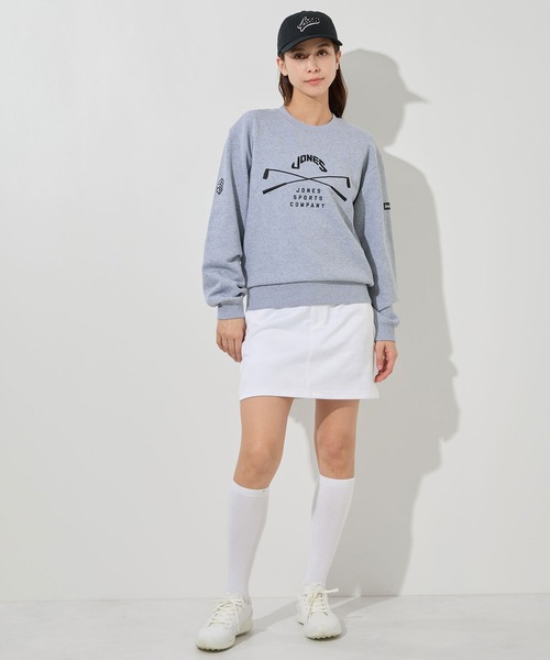 JONES(ジョーンズ)の「【JONESコラボ】フロントロゴ長袖プルオーバー(スウェット・メンズ・グレー/ベージュ・XL/L/M/S)」の16枚目の写真