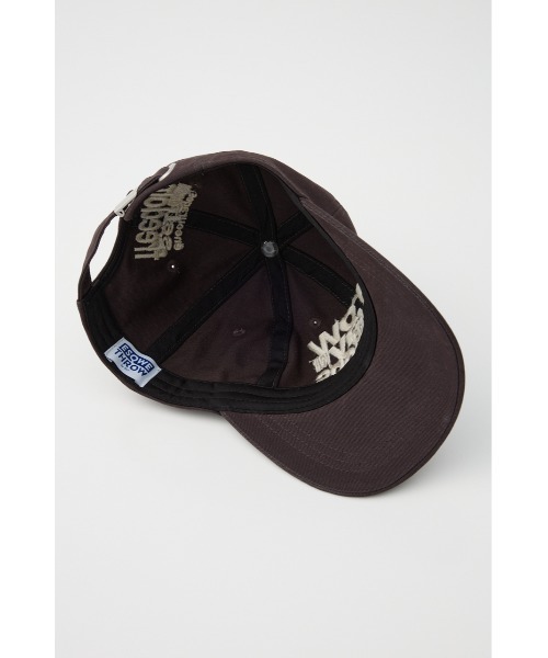 SLY（スライ）の「ESQWE LOGO CAPTHROW エスクェロゴキャップ（キャップ・レディース・ライトブラック/ベージュ系その他・FREE）」の12枚目の写真