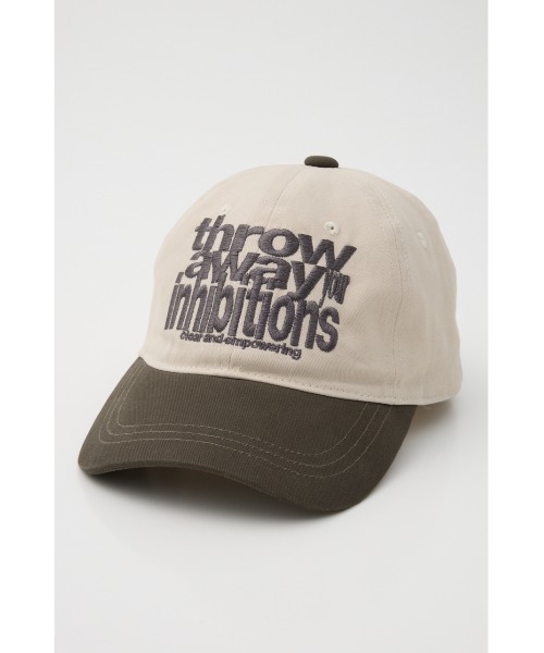 SLY（スライ）の「ESQWE LOGO CAPTHROW エスクェロゴキャップ（キャップ・レディース・ライトブラック/ベージュ系その他・FREE）」の15枚目の写真