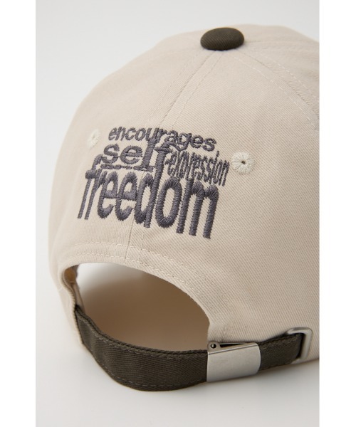 SLY（スライ）の「ESQWE LOGO CAPTHROW エスクェロゴキャップ（キャップ・レディース・ライトブラック/ベージュ系その他・FREE）」の21枚目の写真