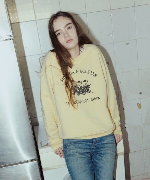 MODNINE(モディナイン)の「Unknown Soldier 01 - Sweat Shirt(スウェット・メンズ・その他・SMALL/MEDIUM/LARGE)」の1枚目の写真