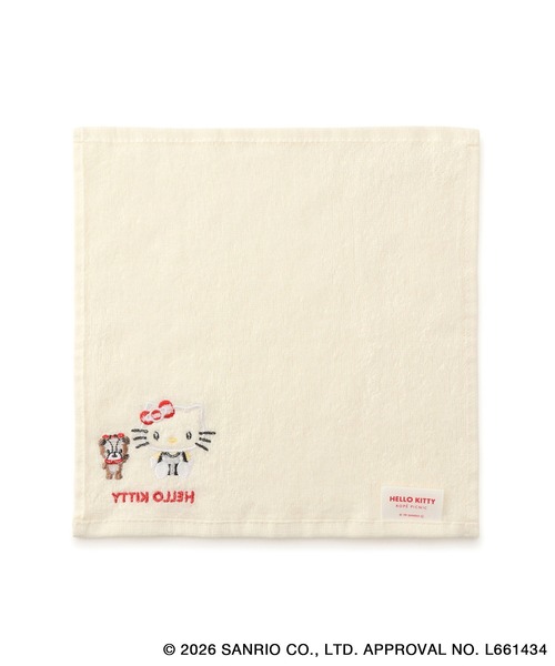 ROPE' PICNIC×ハローキティ】タオルハンカチ（ハンカチ/ハンドタオル