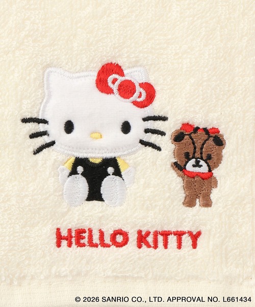 ROPE' PICNIC×ハローキティ】タオルハンカチ（ハンカチ/ハンドタオル