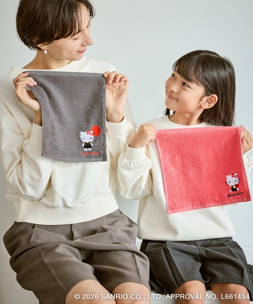 ROPE' PICNIC×ハローキティ】タオルハンカチ（ハンカチ/ハンドタオル