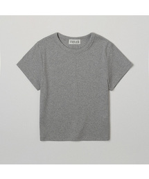 Bottle cotton crop t-shirt_Gray
