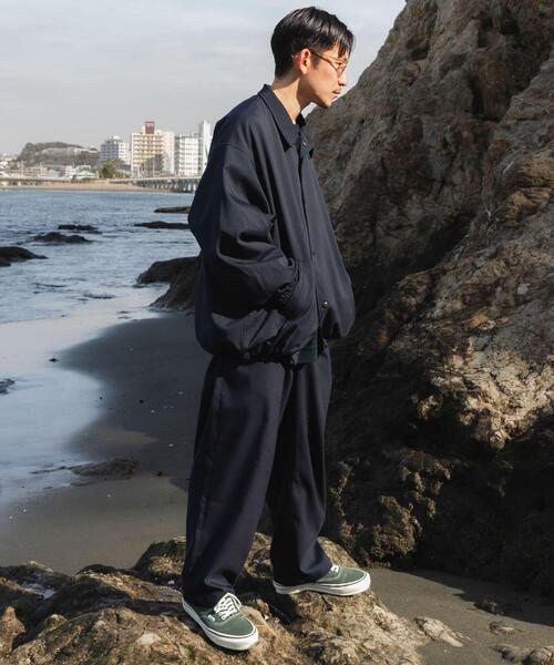 URBAN RESEARCH（アーバンリサーチ）の「Wide Dad　DAD EASY WIDE PANTS（その他パンツ・メンズ・ネイビー・1/2）」の7枚目の写真