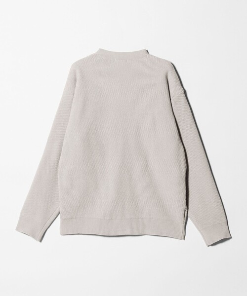 A DAY IN THE LIFE UNITED ARROWS（アデイインザライフユナイテッドアローズ）の「ハニカム リラックス Vネックカーディガン-ウォッシャブル-＜A DAY IN THE LIFE＞（ニット/セーター・メンズ・ブラック/ライトグレー・L/M）」の13枚目の写真