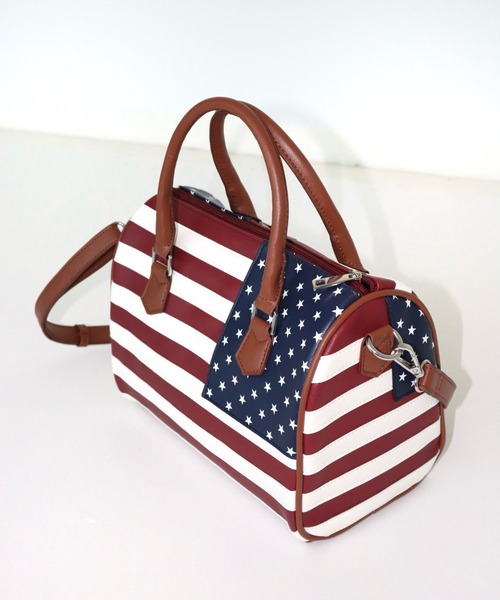 FTW（エフティダブリュー）の「2WAY USA MINI BOSTON BAG（ボストンバッグ・レディース・ブラック/ネイビー・FREE）」の8枚目の写真