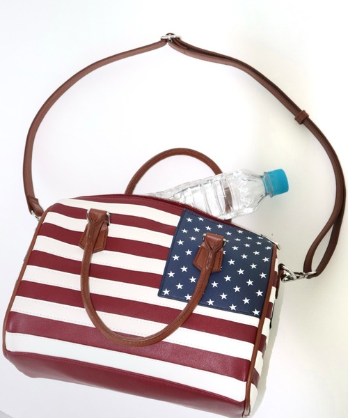 FTW（エフティダブリュー）の「2WAY USA MINI BOSTON BAG（ボストンバッグ・レディース・ブラック/ネイビー・FREE）」の10枚目の写真