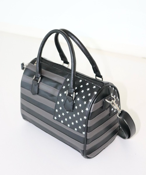 FTW（エフティダブリュー）の「2WAY USA MINI BOSTON BAG（ボストンバッグ・レディース・ブラック/ネイビー・FREE）」の11枚目の写真