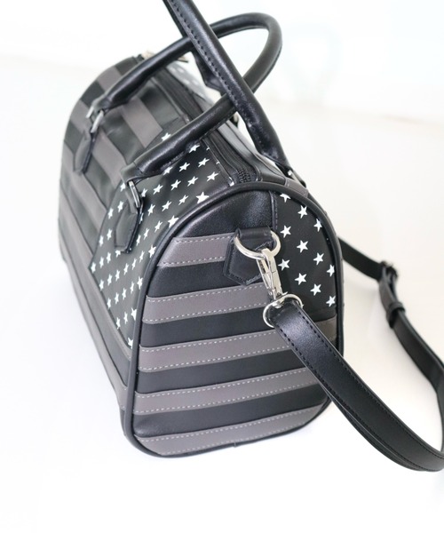 FTW（エフティダブリュー）の「2WAY USA MINI BOSTON BAG（ボストンバッグ・レディース・ブラック/ネイビー・FREE）」の12枚目の写真