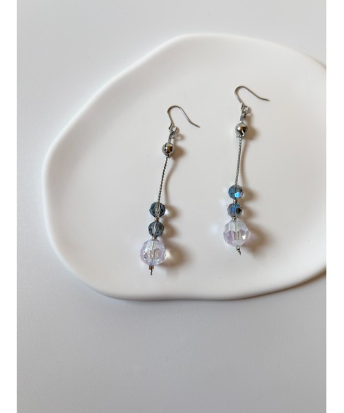 tone(トーン)の「【TOMEI LAB】オーロラ チェーン ピアス(MA)(ピアス(両耳用)・レディース・その他・FREE)」の2枚目の写真