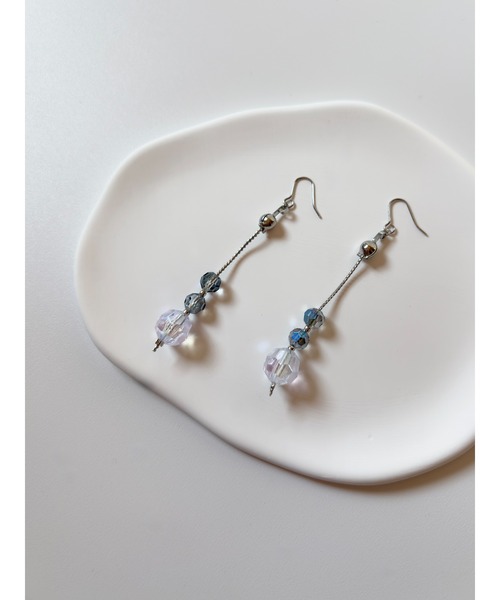 tone(トーン)の「【TOMEI LAB】オーロラ チェーン ピアス(MA)(ピアス(両耳用)・レディース・その他・FREE)」の3枚目の写真