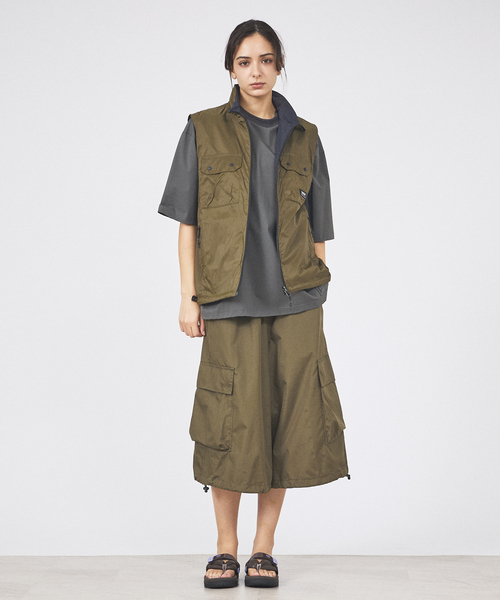 ABAHOUSE（アバハウス）の「【TAION / タイオン】 DOWN MILITALY KNEE LENGTH CARGO SHORTS ／ノンダウン ミリタリー カーゴショーツ ／ユニセックス 【WEB限定】（その他パンツ・メンズ・カーキ・M/L）」の16枚目の写真